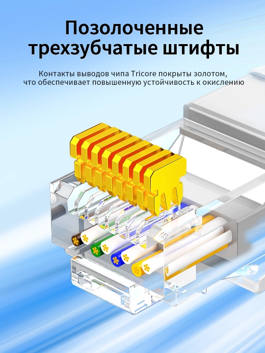 Кабель витая пара Cat6 1000 Мбит/с для маршрутизатора/ПК