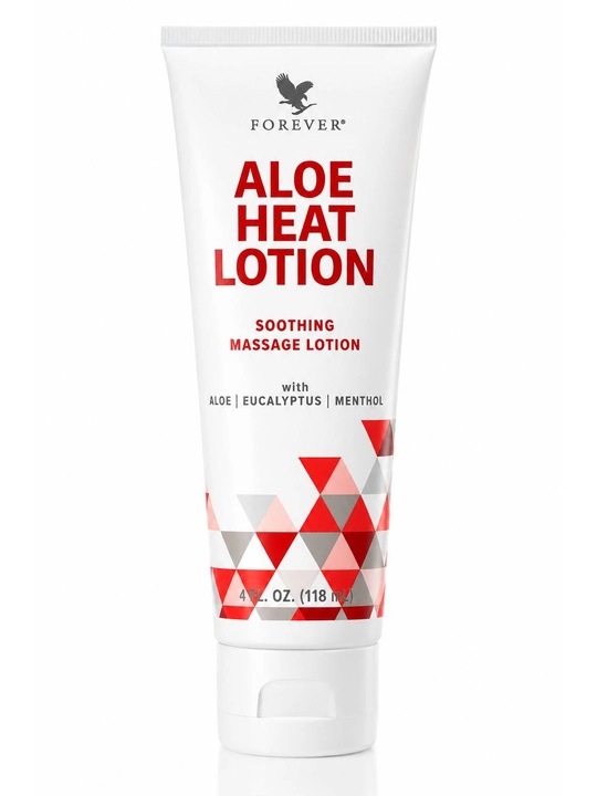 Forever Aloe Heat Lotion 118 мл — согревающий массажный лосьон с алоэ - 