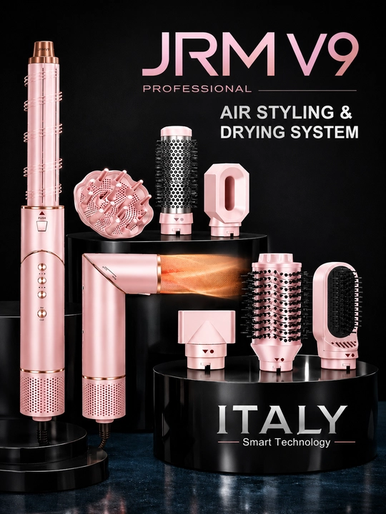 JRM V9 styler 9/1 avtomatik tutmaklaydi 1500W abarot 90 gradusga qayriladi - 