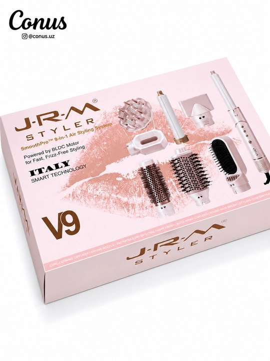 JRM V9 styler 9/1 avtomatik tutmaklaydi 1500W abarot 90 gradusga qayriladi