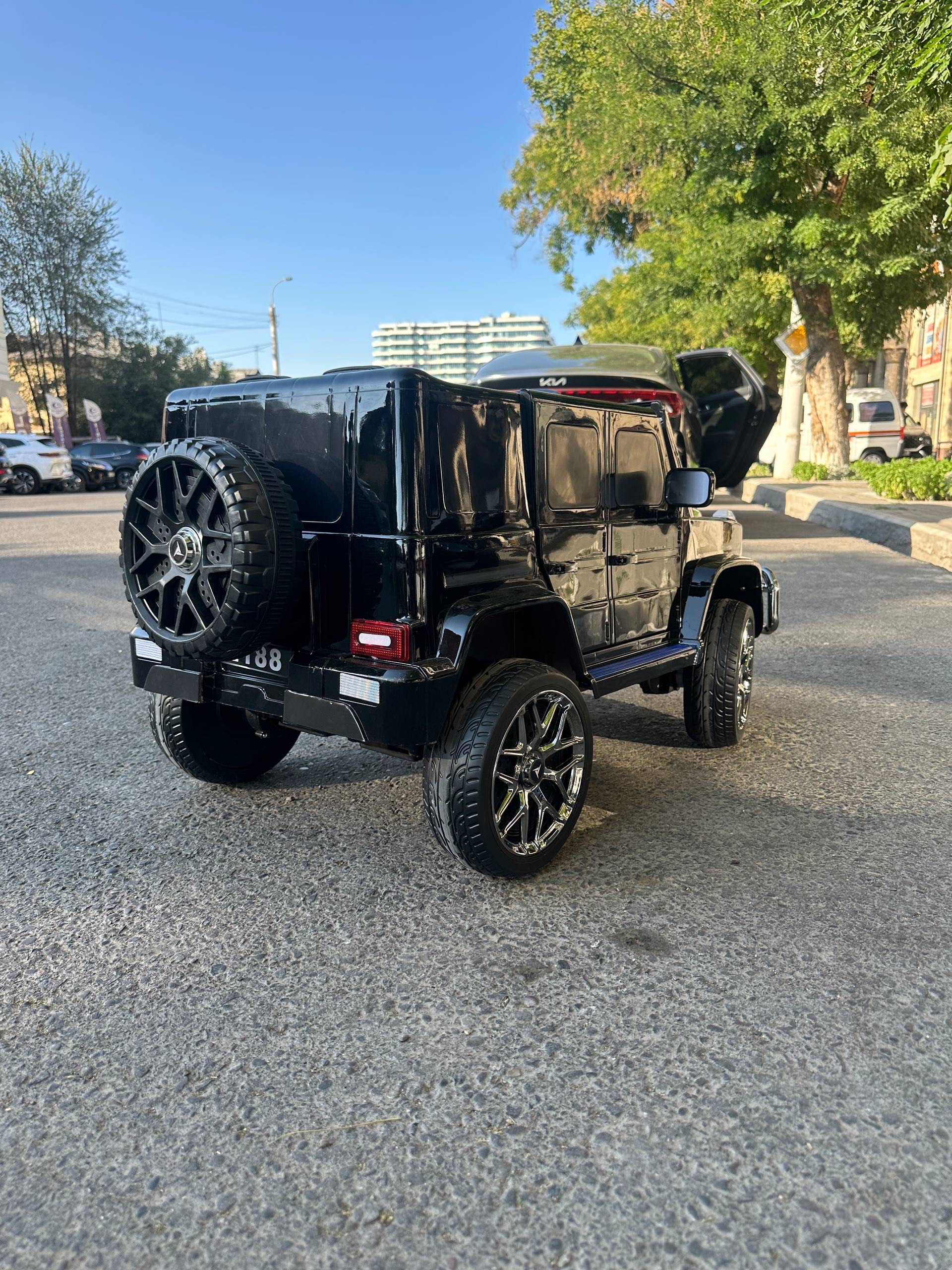 Детский электромобиль, Mercedes, Benz G-Class, AMG 4x4, Гелендваген, на пульте управления