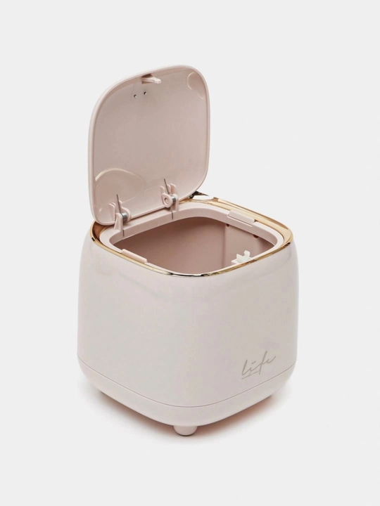 Mini Stol Usti Musor Qutisi (Kosmetika Uchun)