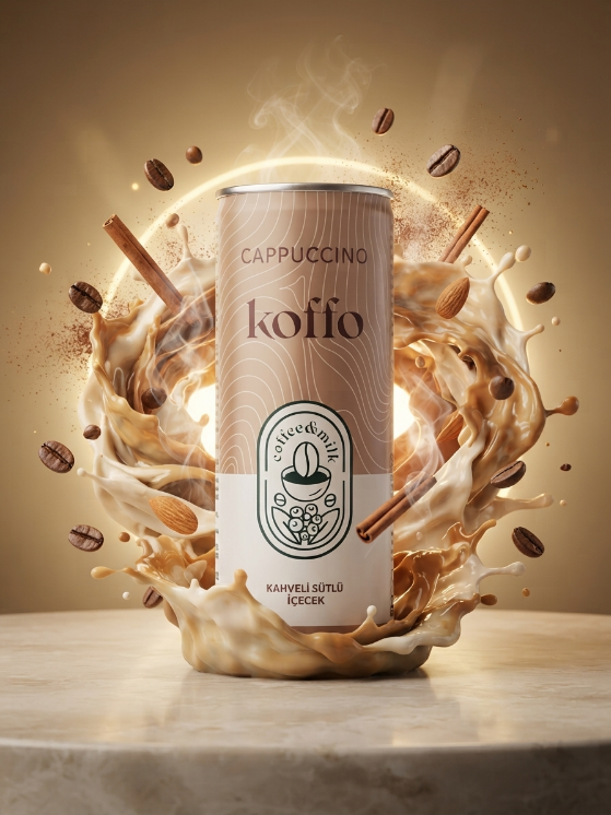 Koffo Cappuccino qahvali sutli ichimlik, 250 ml - 