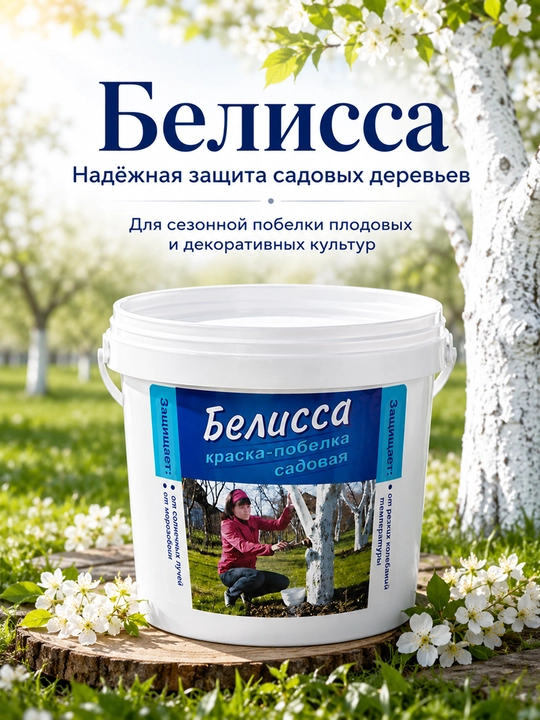 Bog' oqlash Belissa, daraxt tanasini himoya qilish uchun, 2,8 kg