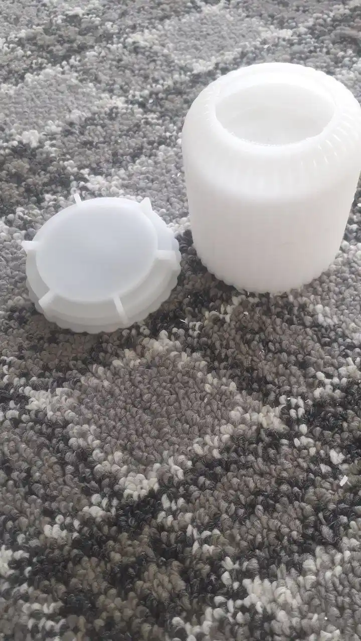 Gips, epoksid smolasi uchun silikon qolip quticha, mold quticha