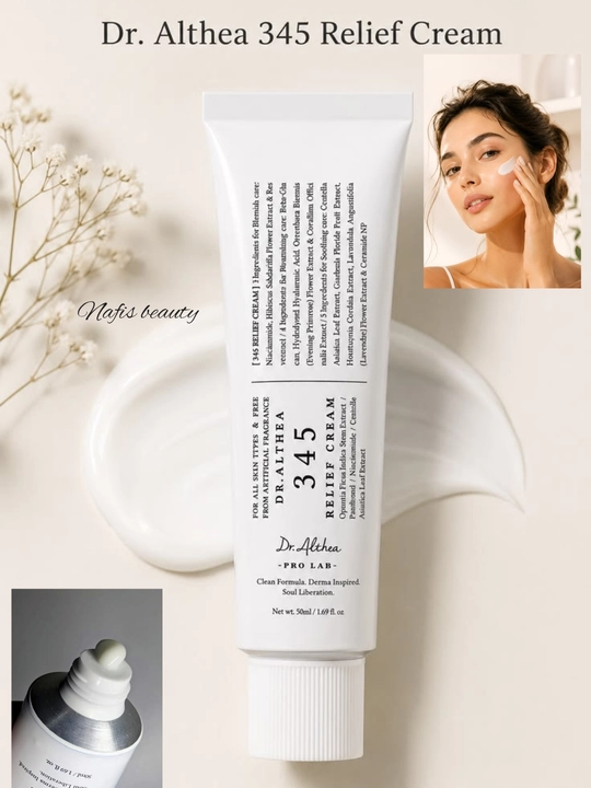 Dr. Althea 345 Relief Cream — Успокаивающий и восстанавливающий крем для лица - 