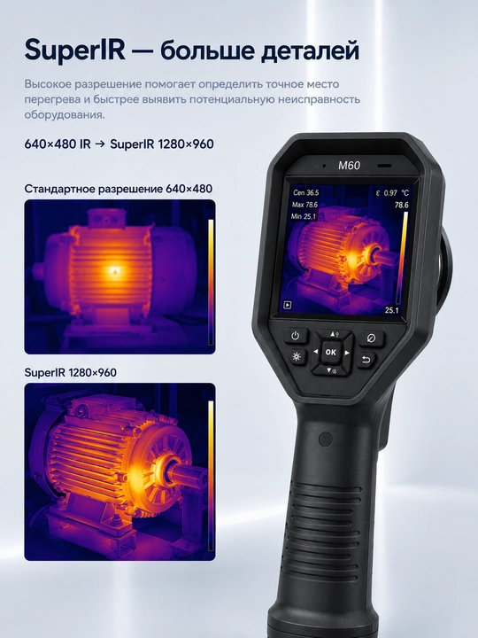 Тепловизор HIKMICRO M60
