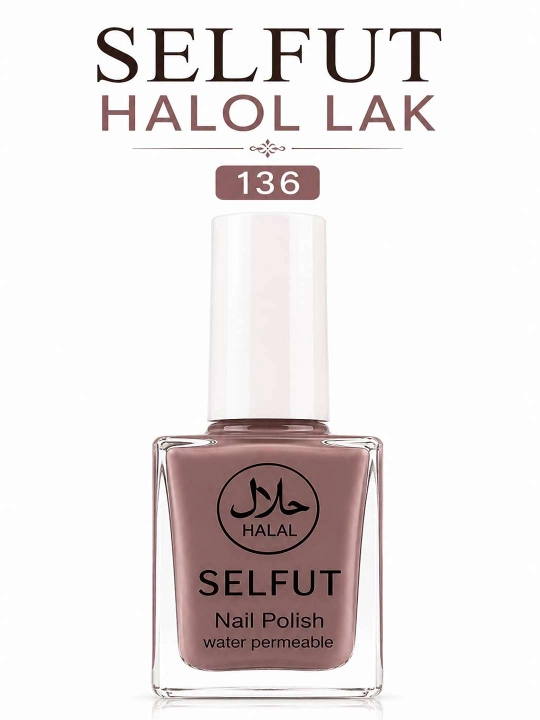 SELFUT Ayollar va qizlar uchun halol tirnoq laklari - 