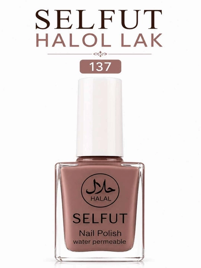 SELFUT Ayollar va qizlar uchun halol tirnoq laklari - 
