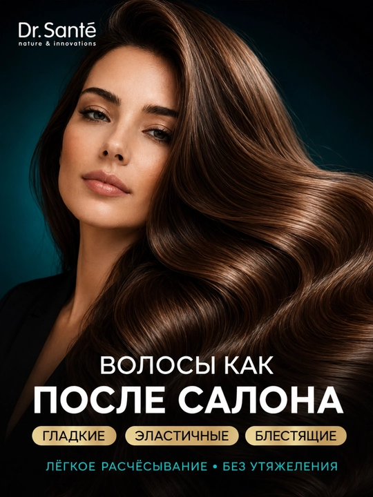 Sochlarni tiklovchi Keratin Hair spreyi, Dr.Sante, 150 ml