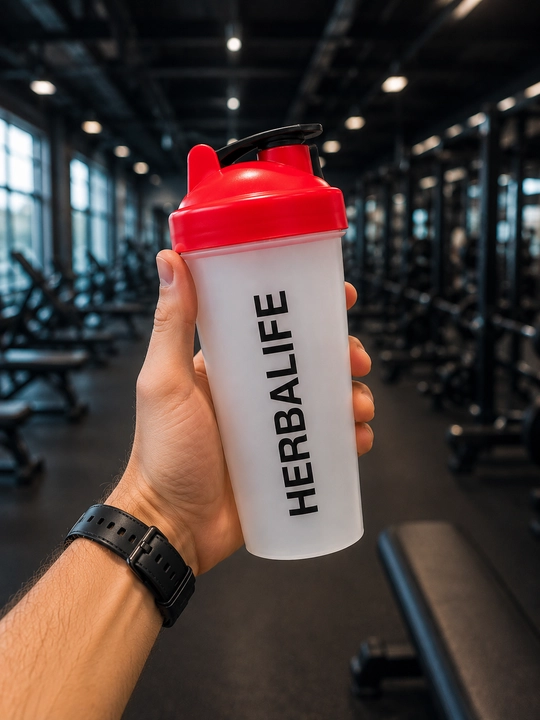 Protein va kokteyllar uchun, HERBALIFE sport sheykeri, fitnes shishasi