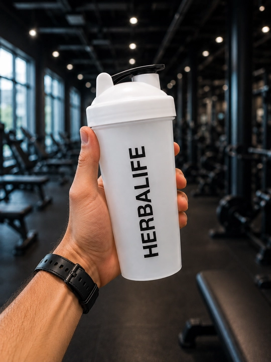 Protein va kokteyllar uchun, HERBALIFE sport sheykeri, fitnes shishasi