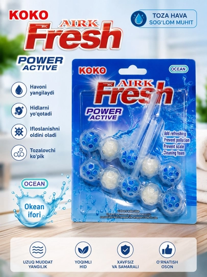 Hojatxona uchun Fresh - 