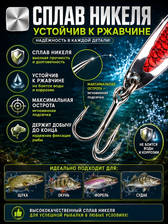Воблер для хищной рыбы