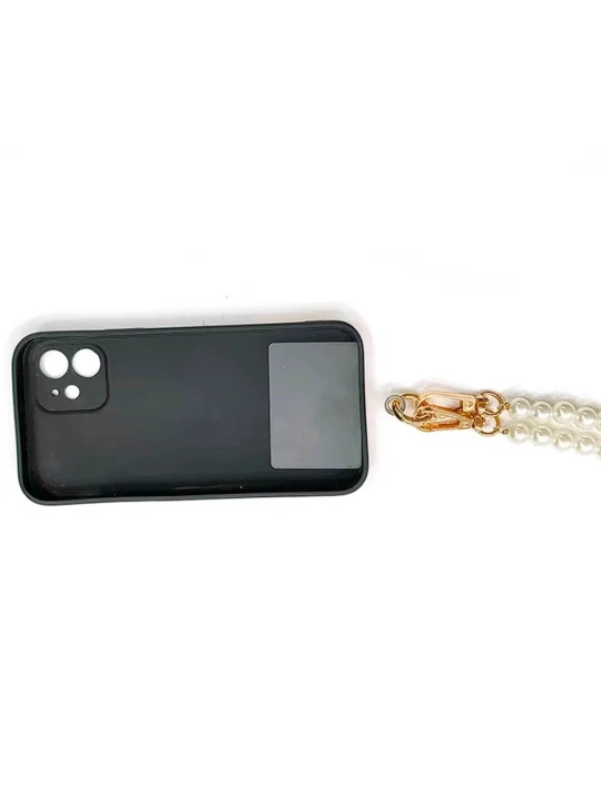Telefon uchun marvaridli shnur ushlagich, telefon shnurоgi,  telefon uchun zanjir 