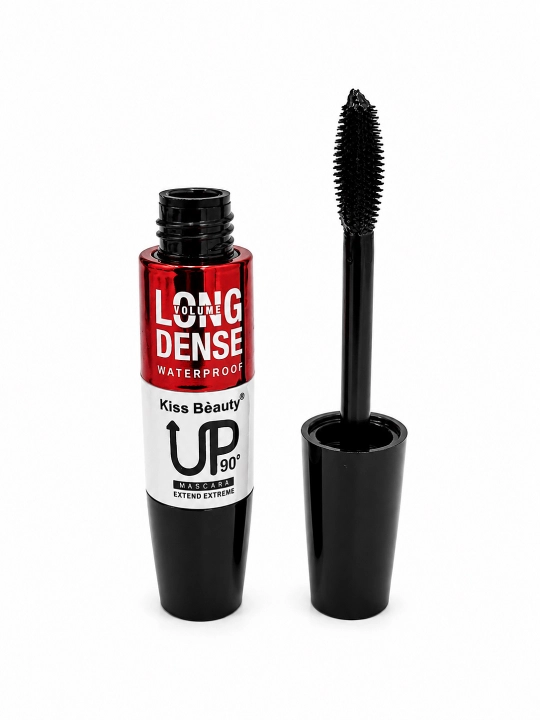 Kiss Beauty UP 90° Long Dense Mascara — водостойкая тушь для объема и удлинения ресниц - 