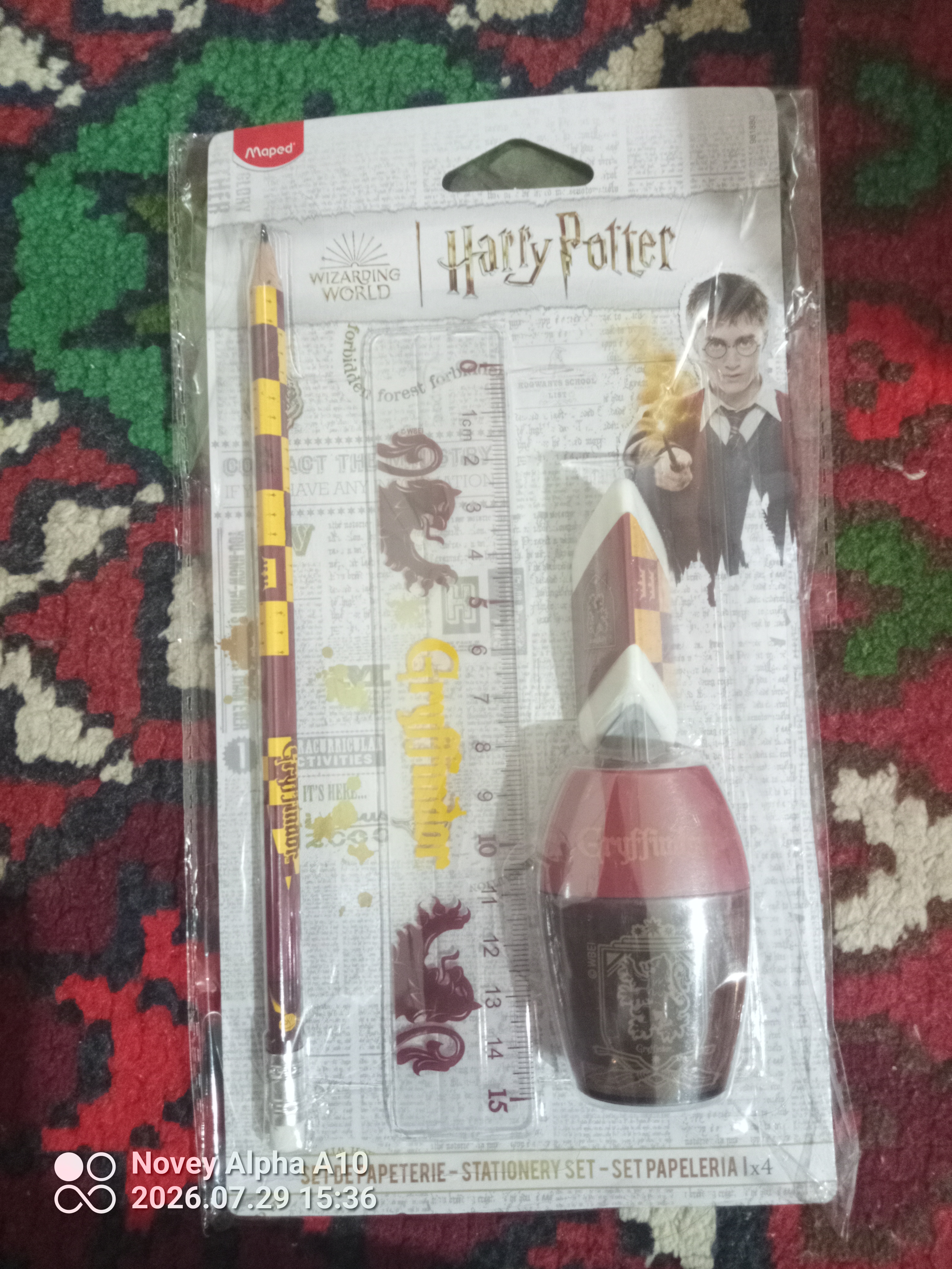 To‘plamlar Yozuvlar HARRY POTTER GRYFFINDOR MAPED 981880