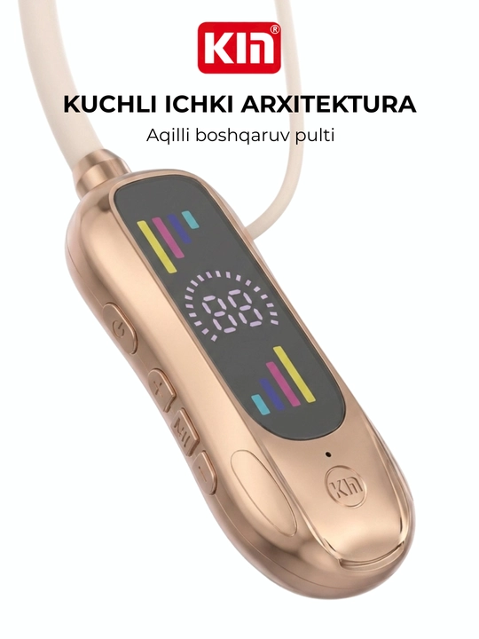 Bluetooth-наушники KIN KL98 с LED-дисплеем, TF-картой, 400 мАч батареей