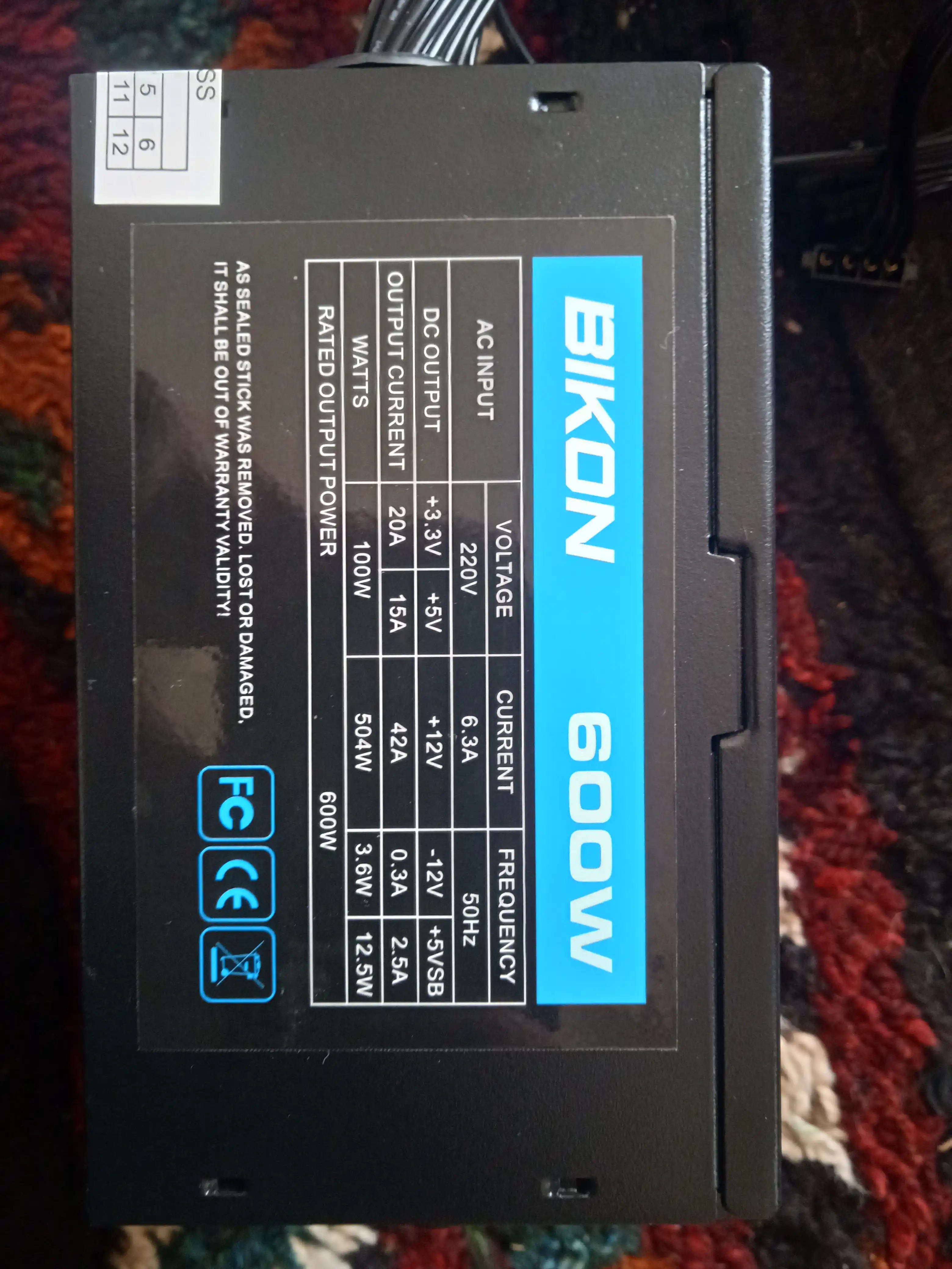 Блок питания для компьютера BIKON 450W-600W