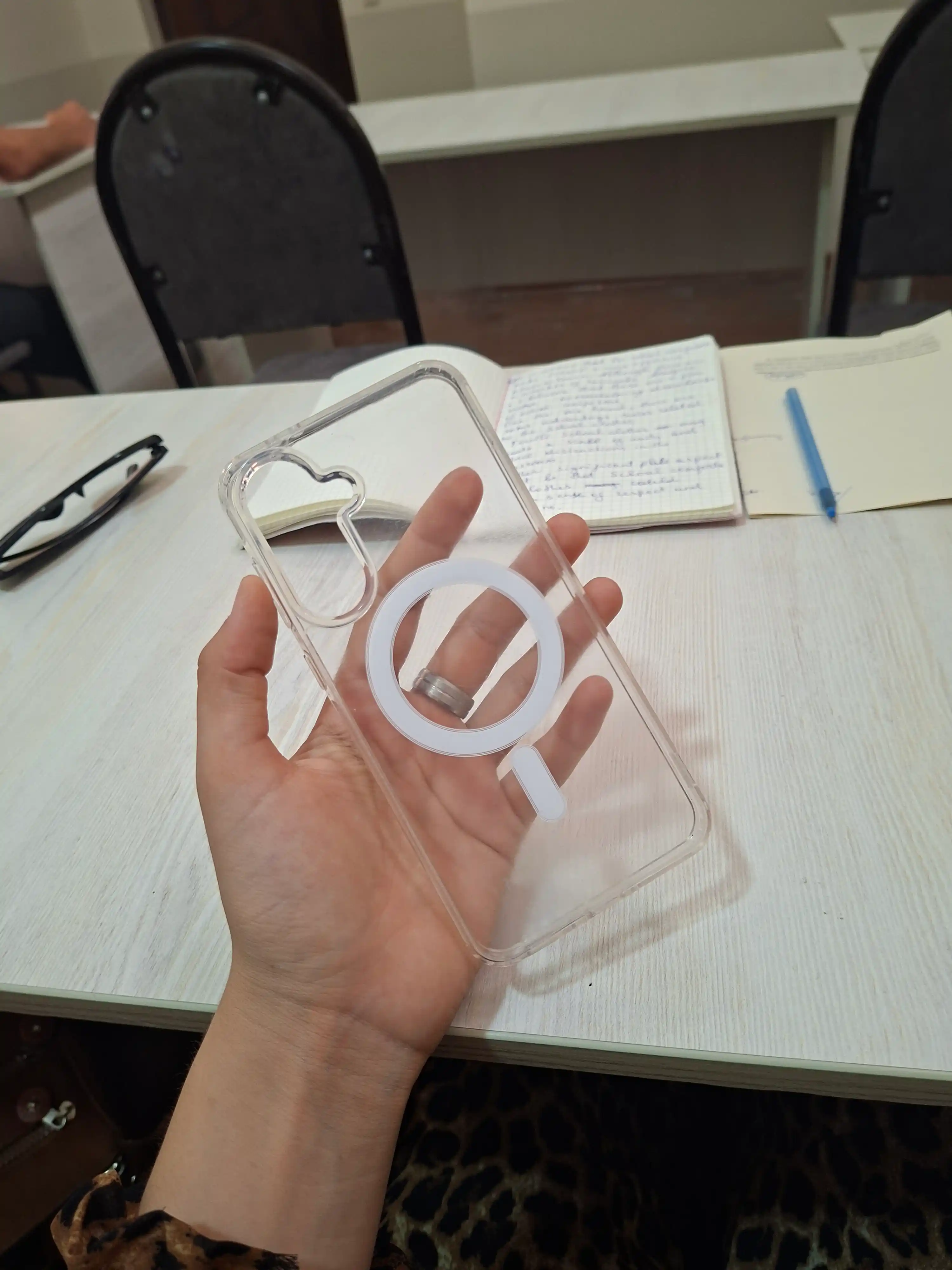 Прозрачный чехол SAMSUNG MagSafe для моделей A16,17,A37,A56,S21 ultra,S22 ultra,S26 ultra
