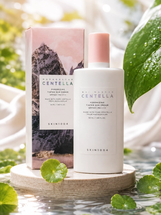 SPF Krem Skin1004 Madagascar Centella quyoshdan himoya kremi mat qoplamali  SPF50+ PA++++