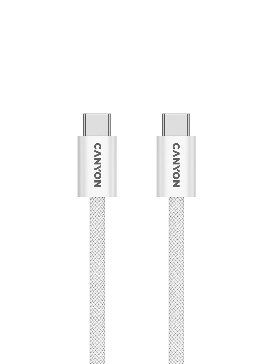 Magnitli kabel CANYON OnWire 60MG, USB Type-C USB Type C, 1 metr, 60 Vt