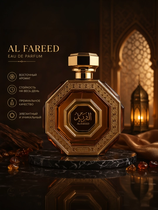 Парфюмерная вода Arabian Oud Al Fareed EDP, 100 мл - 