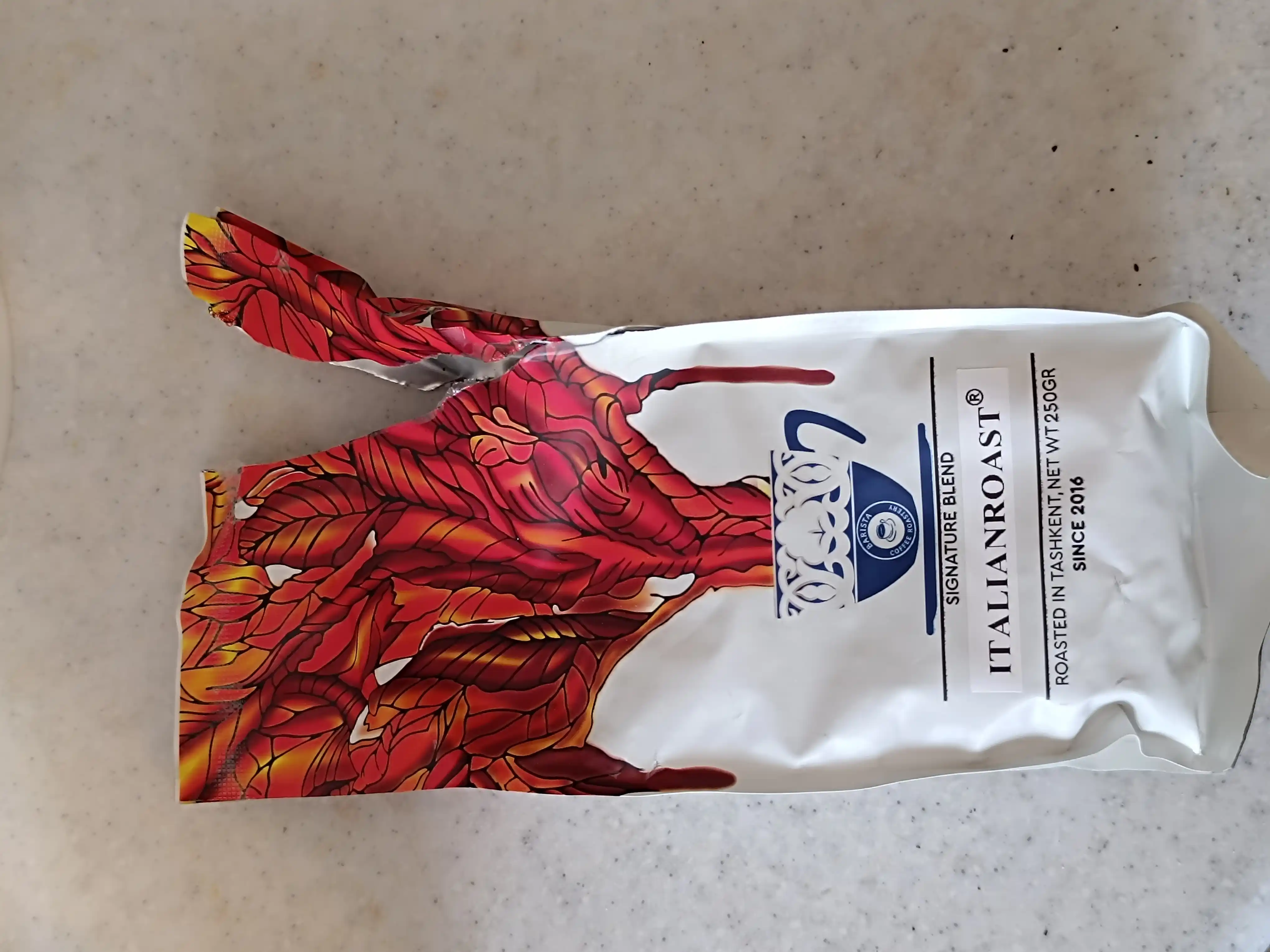 Qahva donalari ITALIANROAST, 250 gr