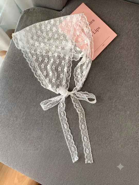 Ayollar va qizlar uchun bandana, kosinka, gipyurli va tuqilgan ro'mol, baska