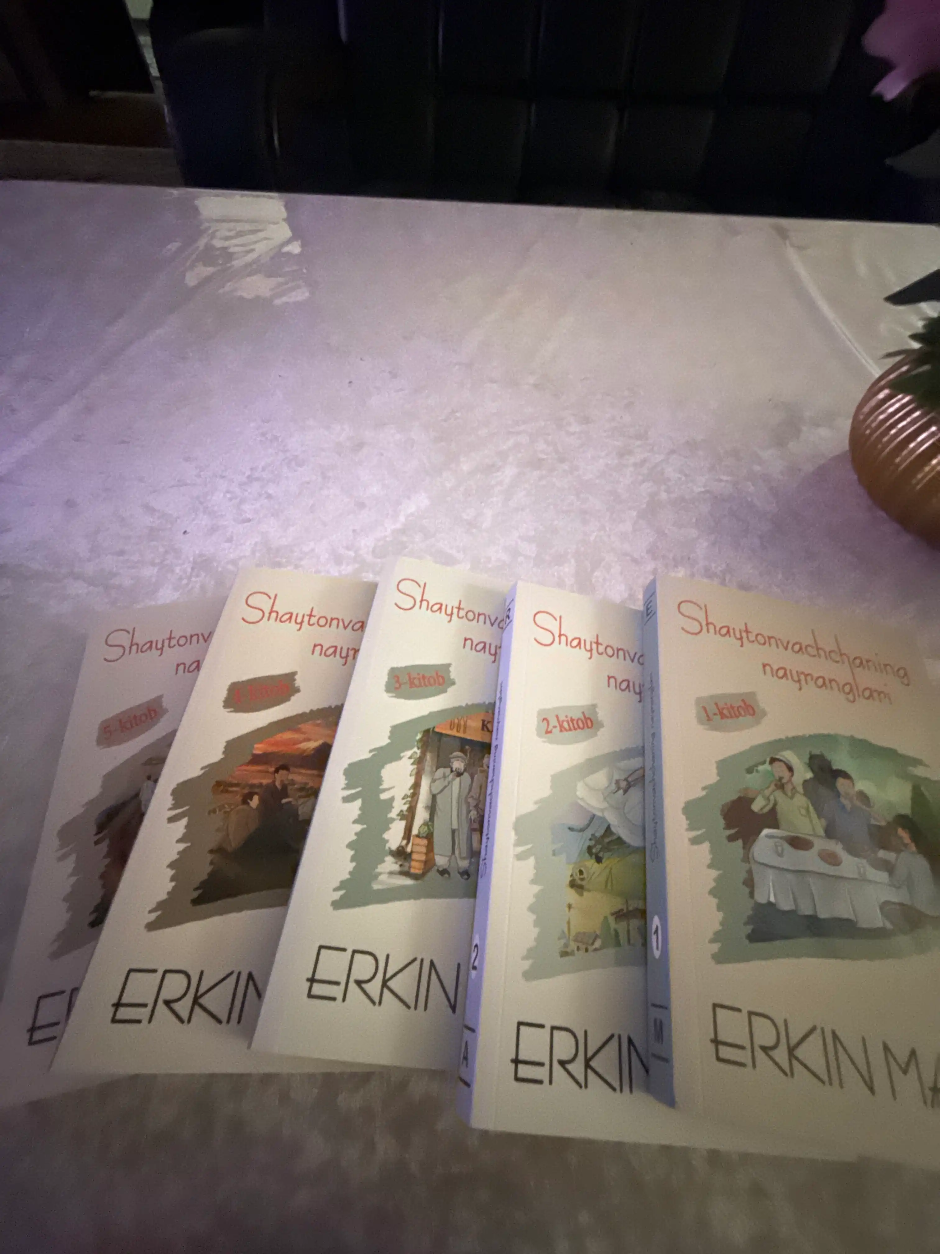 Эркин Малик, Шайтонваччанинг найранглари, 1.2.3.4.5. Книги, набор 5 книг