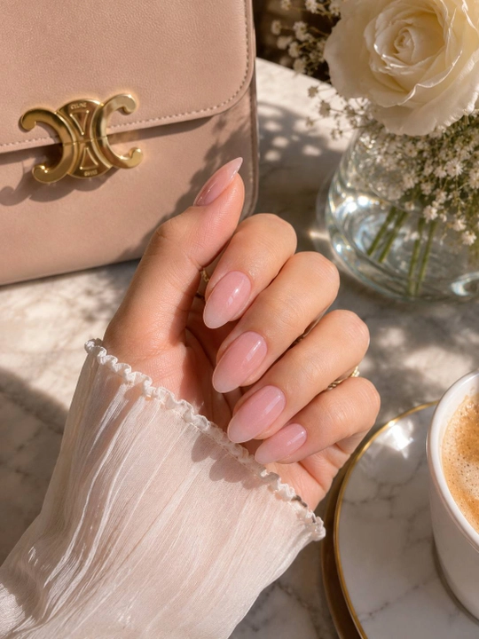 Накладные ногти Nail Fairy Jelly Gel, 24 шт. + 24 клеевые наклейки, готовый маникюр