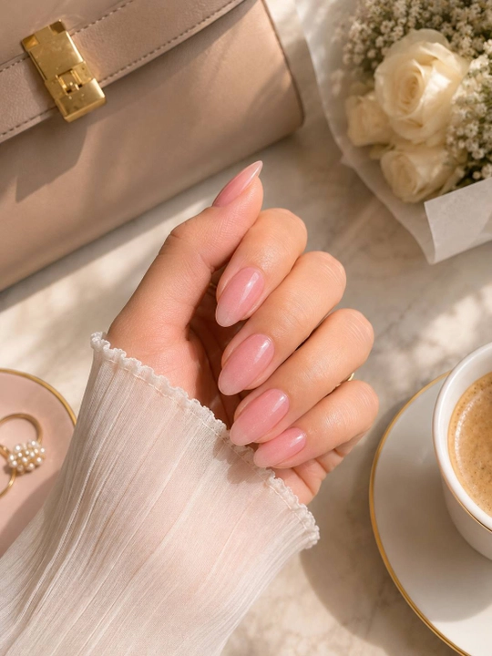 Накладные ногти Nail Fairy Jelly Gel, 24 шт. + 24 клеевые наклейки, готовый маникюр