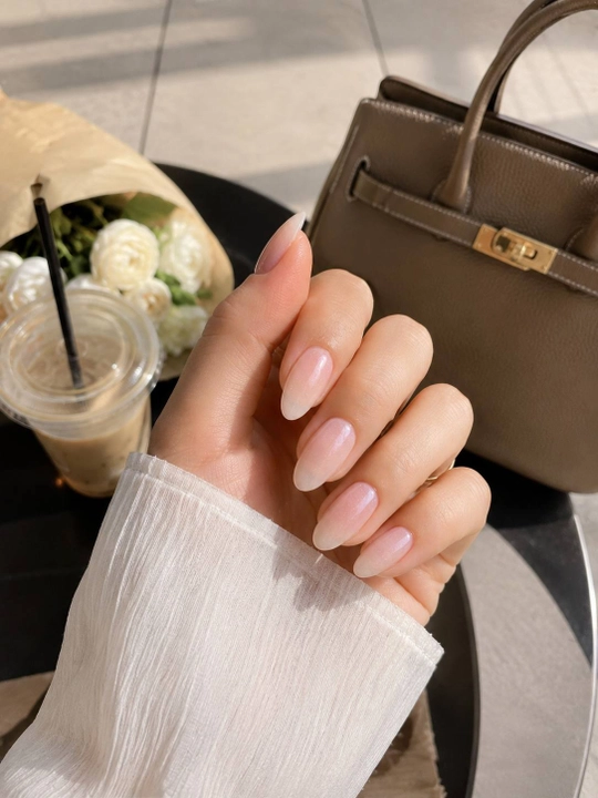 Накладные ногти Nail Fairy Jelly Gel, 24 шт. + 24 клеевые наклейки, готовый маникюр