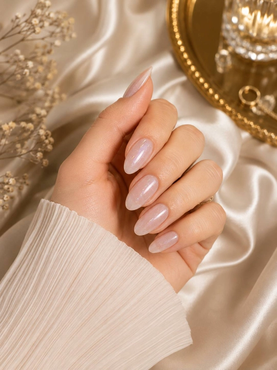 Накладные ногти Nail Fairy Jelly Gel, 24 шт. + 24 клеевые наклейки, готовый маникюр