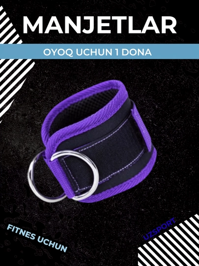 Sport uchun qo‘l va oyoq manjetlari, mashg‘ulotlar uchun