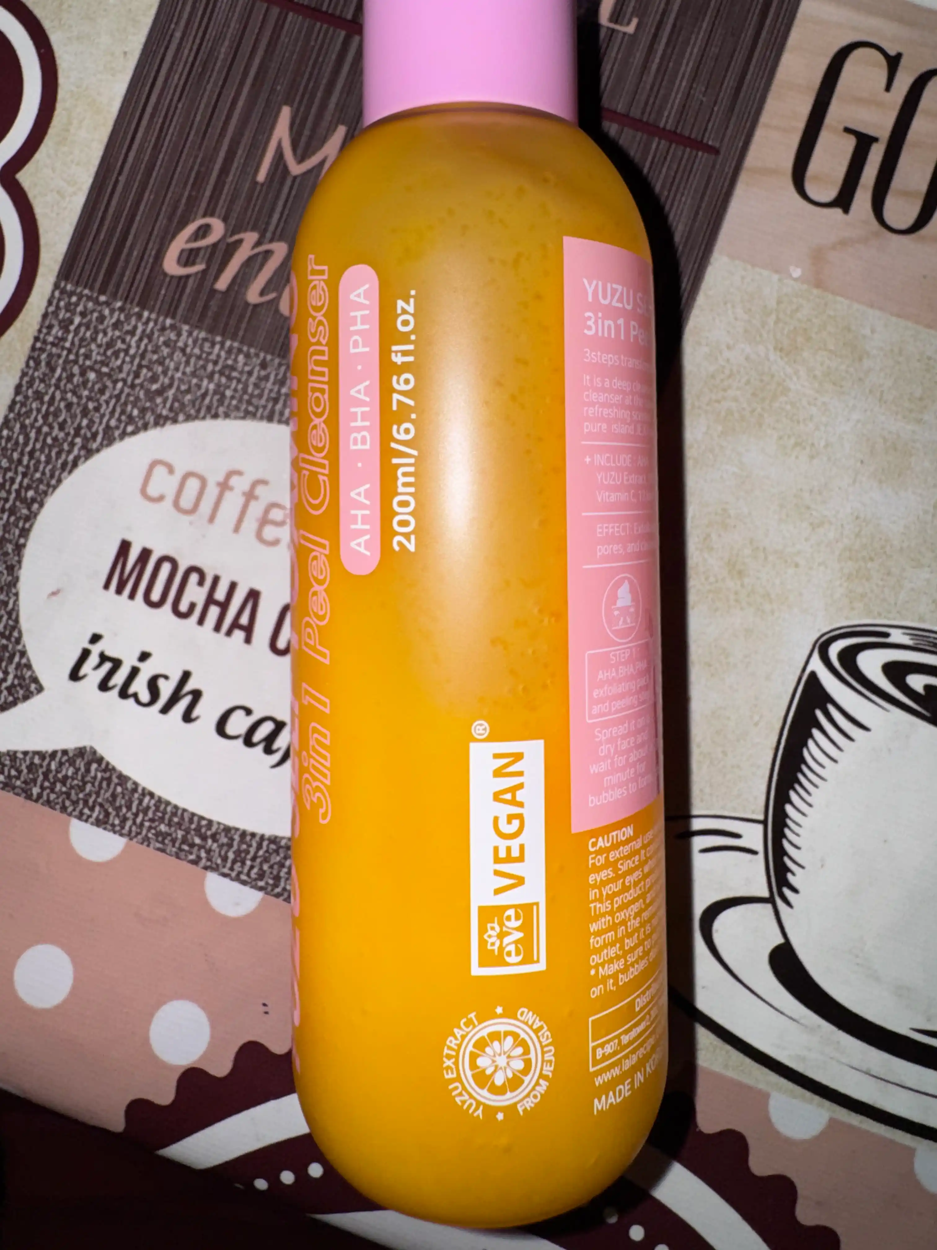 Пенка для умывания Lalarecipe Yuzu Self Foaming