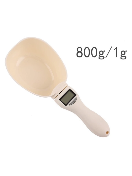 Elektron o'lchov qoshiq tarozi 800 g / 1 g – LCD displeyli raqamli oshxona tarozisi