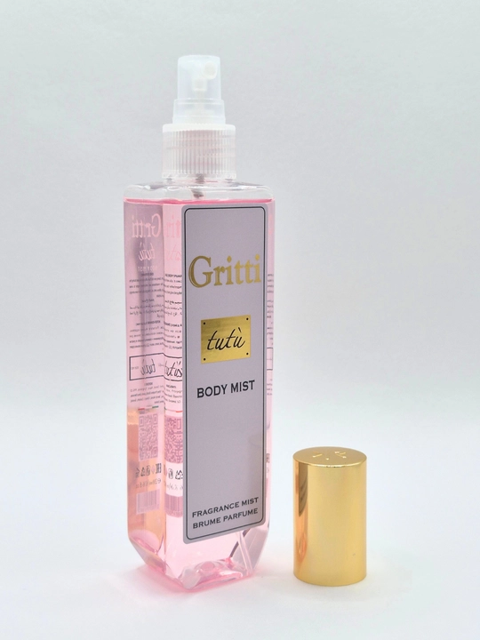 Ayollar uchun Gritti Tutù xushbo‘y tana spreyi, Body Mist, 200 ml