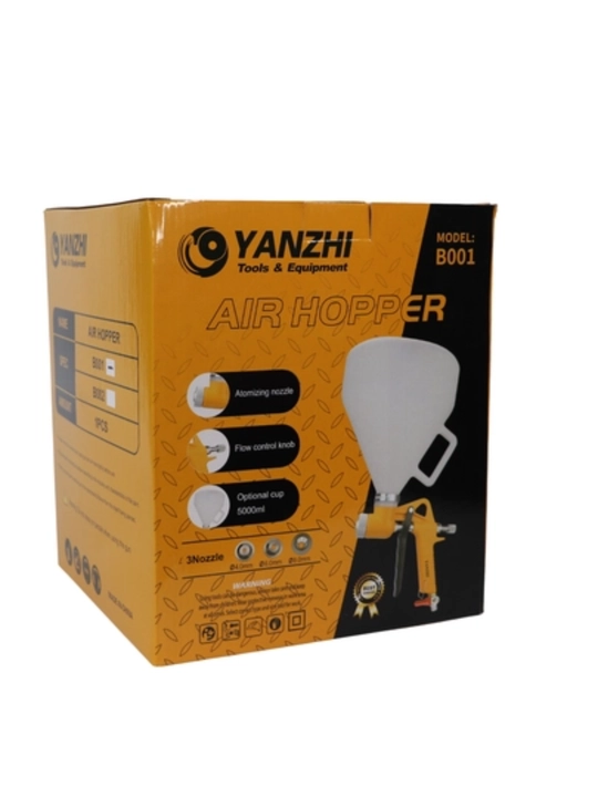Air Hopper YANZHI B001 pnevmatik bo‘yoq pulti, havo bo‘yoq purkagichi