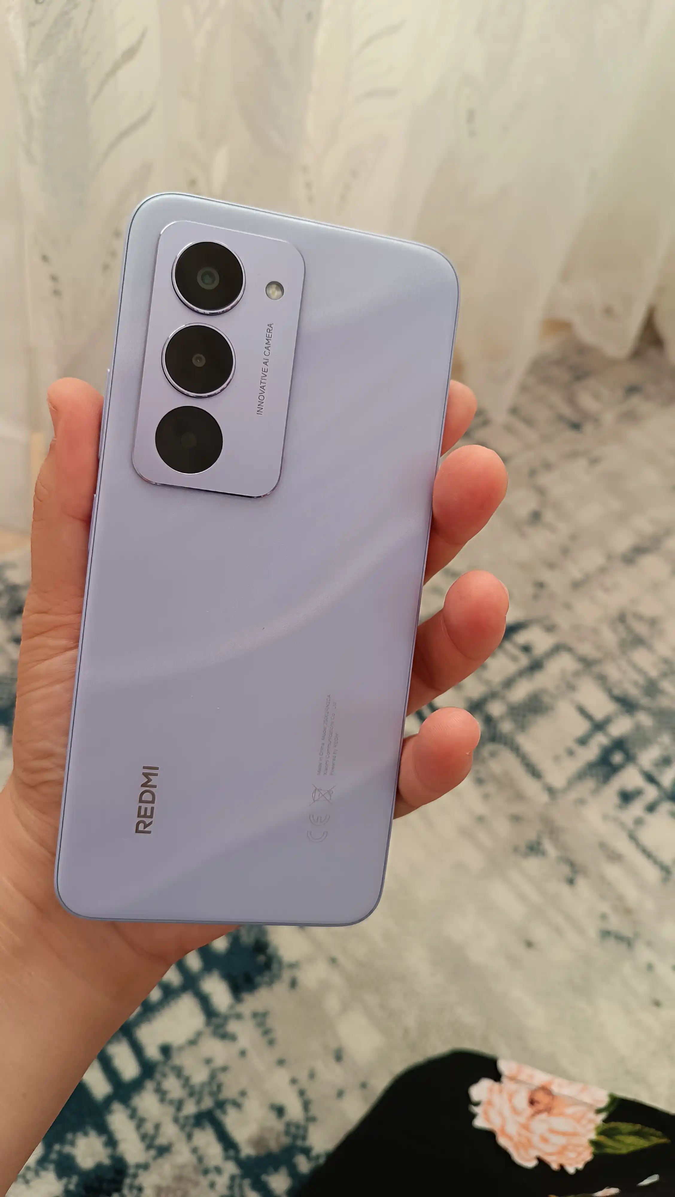 Смартфон Redmi 15, 8/256 ГБ, 6.9 IPS-дисплей, 50 Мп, 7000 мАч, быстрая зарядка 33 Вт