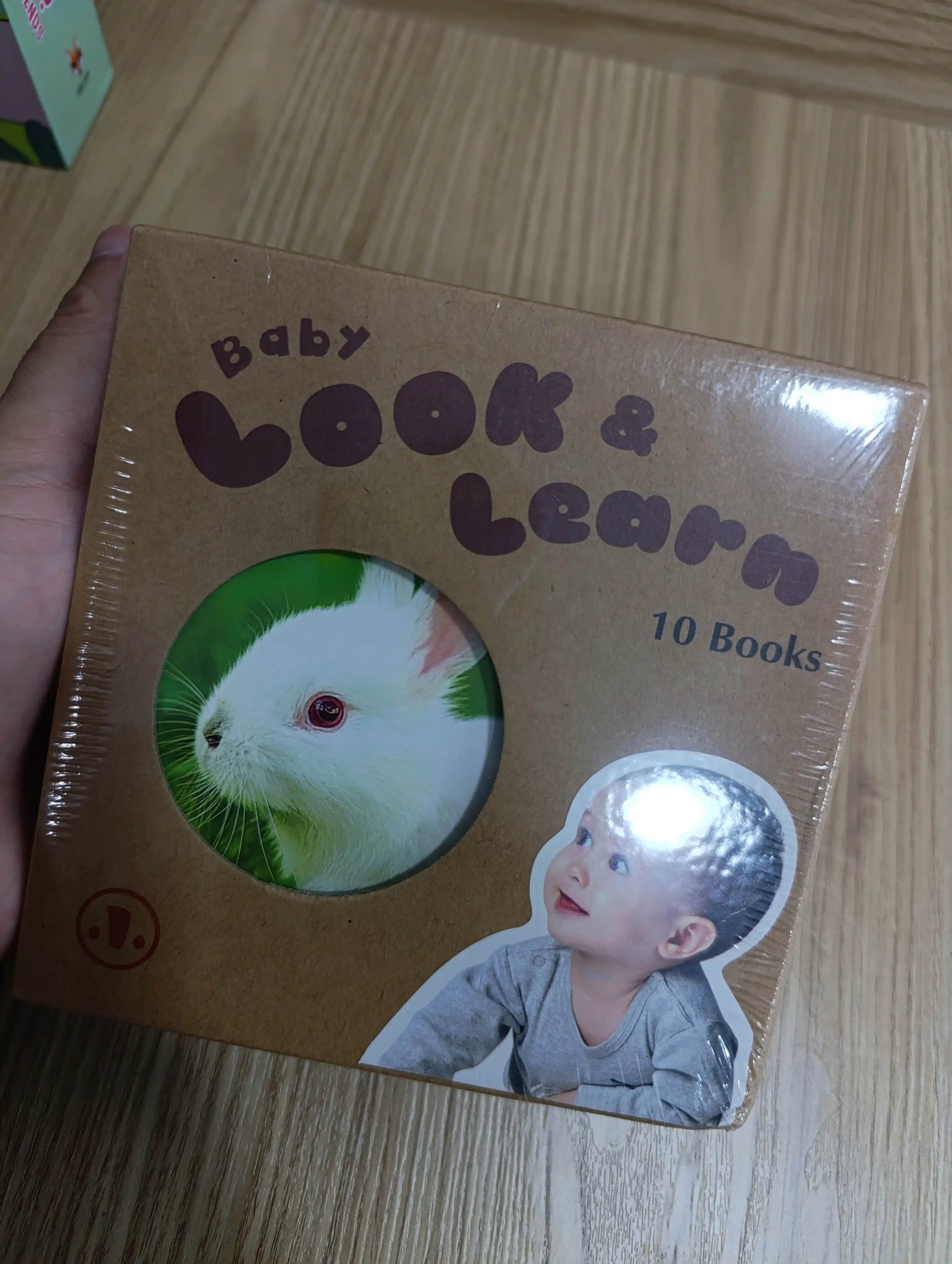 Baby Look and Learn 10 развивающих толстых книг для малышей