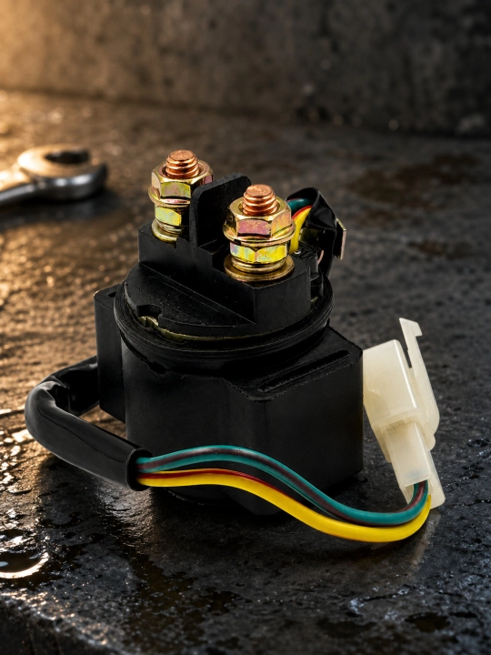 Starter relesi (Starter Solenoid) MODEL-T002 | Mototsikl, skuter va ATV uchun 12V - 