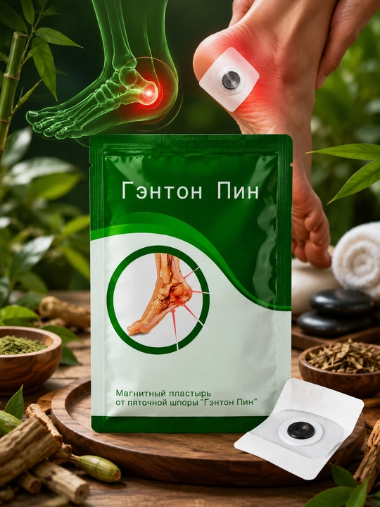 Genton Pin, tovon shporasiga qarshi magnitli plastir, tovon yorilishiga qarshi