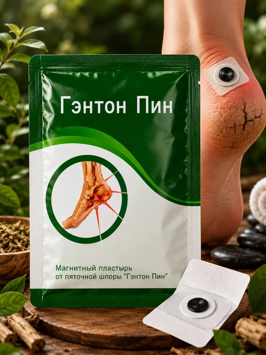 Genton Pin, tovon shporasiga qarshi magnitli plastir, tovon yorilishiga qarshi