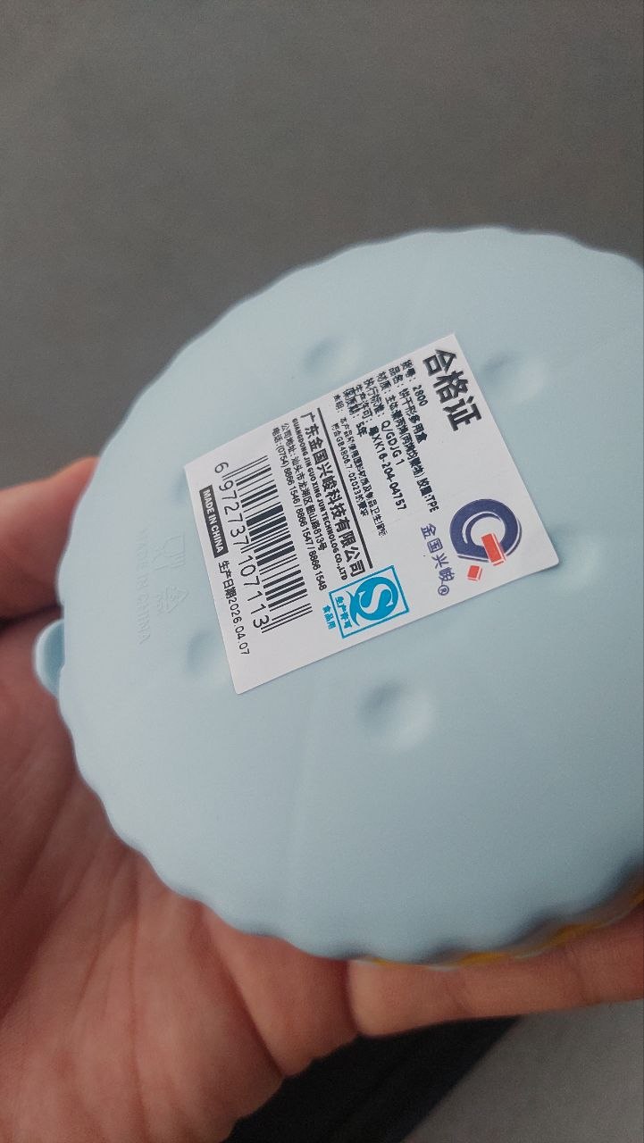 Dori idish haftalik portativ organayzer, dori-darmon qutisi, pillbox konteyner, 6 katakli