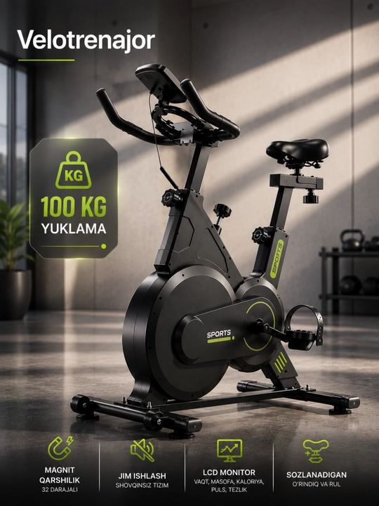 Uy velotrenajyori fitnes velosipedi - 