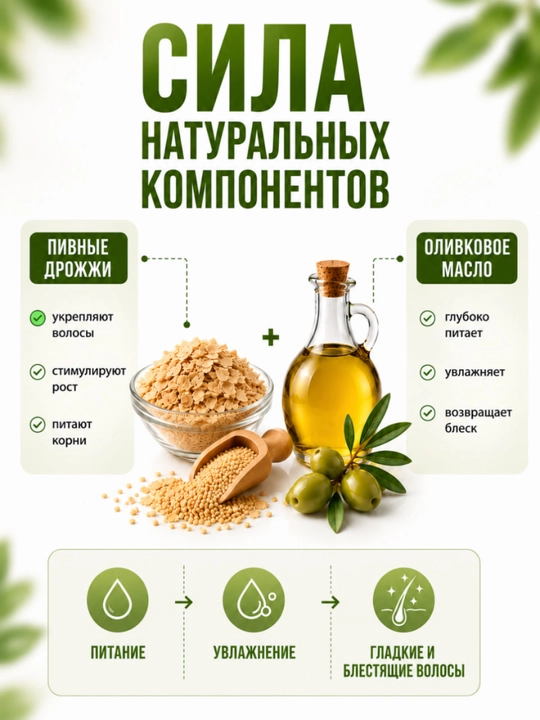 Balzam-maska tiklash va soch to‘kilishiga qarshi, Domashniy Doktor, 500 ml