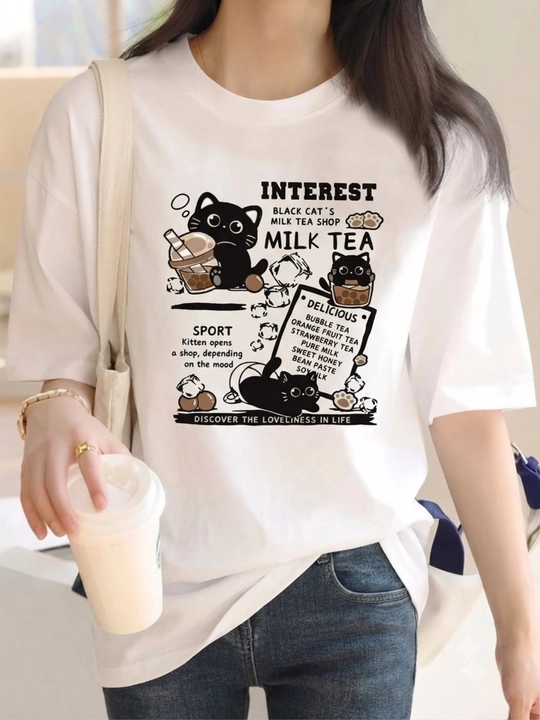 OVERSIZE футболка для женщин и девушек - 