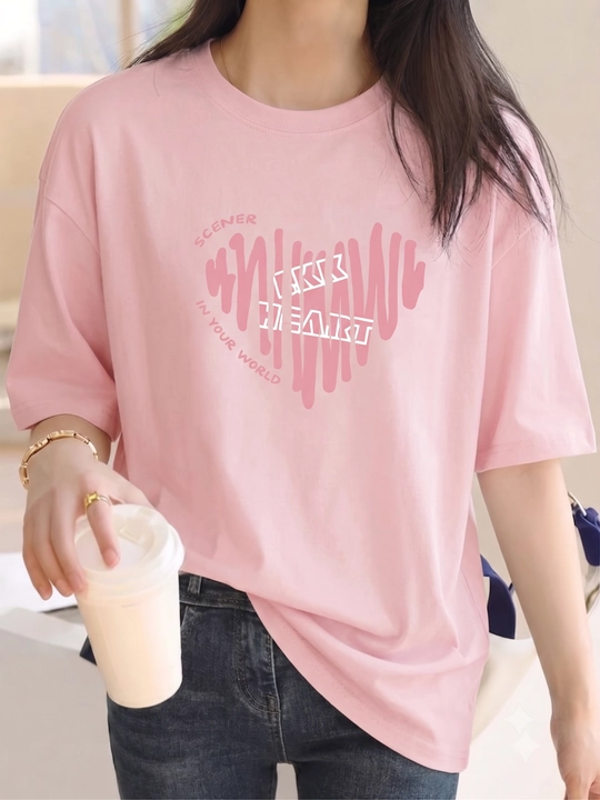 OVERSIZE футболка для женщин и девушек - 