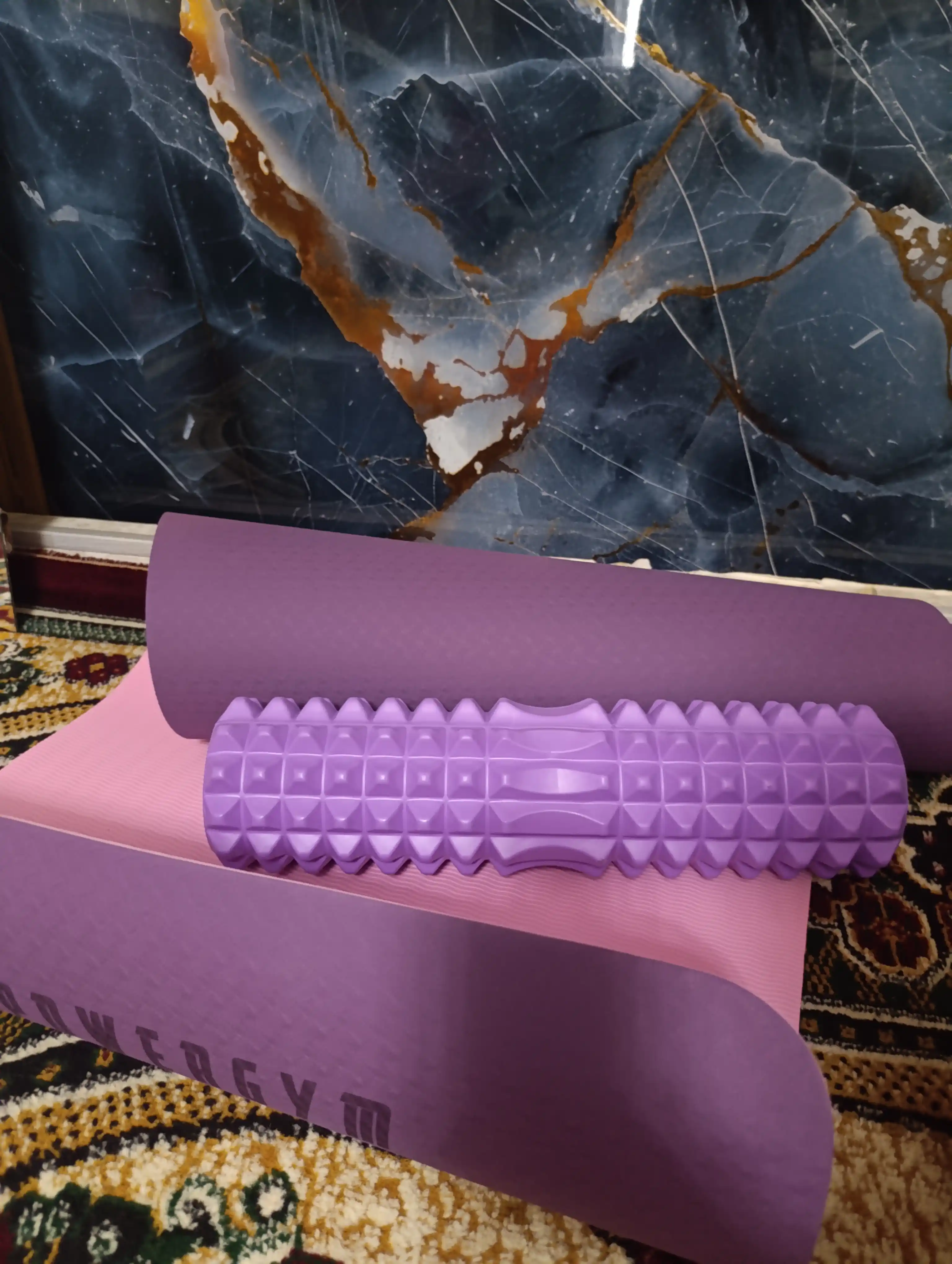 Fitness massaj valigi, orqa, yoga va pilates uchun, 45 sm